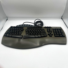 Fellowes Ergonomic Wired USB Keyboard KU-9938 98915 Black/Gray QWERTY EN picture