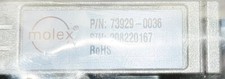 (2) Molex SFP to SFP Interconnect Patch Cable 0.5 Meter 73929-0036 NEW, Free S&H picture