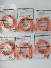 Flexboot Cat6 Ethernet Patch Cable Network RJ45 Stranded UTP 24AWG 5ft  6 pack picture
