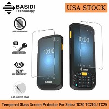 🔥 4PCS Tempered Glass Screen Protector for Zebra TC20 TC200J TC25 Lot STOCK 🔥 picture