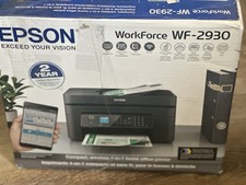 Epson WorkForce WF-2930 Inkjet 4 in 1 Printer-Works Great Good Ink With Box picture