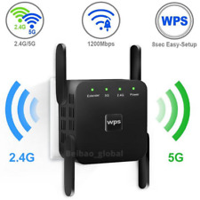 1200Mbps Wireless WiFi Extender Repeater Signal Super Booster Dual Band 2.4G/5G picture