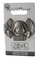 Disney Parks Star Wars 45th Anniversary Darth Vader Tie Fighter Limited Pin picture