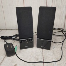 TESTED - Insignia NS-PCS20 Desktop Computer Speakers - Power Adapter Included picture