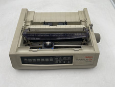 Okidata Microline 390 Turbo 24-Pin Dot Matrix Printer Model GE7200A For Parts picture