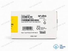 New HPE Aruba JL563B 10GBASE-T SFP+T RJ45 cable 30M CAT6A XCVR Transceiver picture