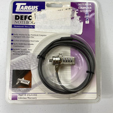 Model PA41OU Targus Defcon CL Laptop Cable Combo Lock And Security BASE NWT picture