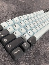 Sky blue keycap set 84 keys MOA profile Dye-Sub picture