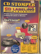 CD Stomper Pro CD Labeling System Click ’N Design 3D PC/Mac CD English picture