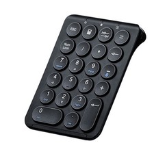 Bluetooth Numeric Keypad, Rechargeable Wireless Ten Key Number Pad, 22-Key Po... picture