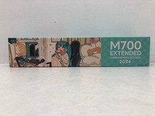 M700 Extended Hatsune Miku Edition 2024 Gaming Mouse Pad 900x400mm Japan picture