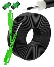 140M/460Ft SC/APC Fiber Optic Internet Cable OS2 Outdoor Armored picture
