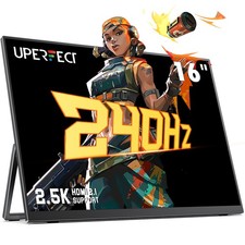 UPERFECT 2.5K 240Hz Portable Gaming Monitor 16