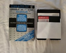 Swiftsoft Swift-Calc Commodore 64 Program Disk and BOX with Manual picture