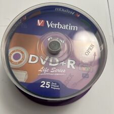 New Verbatim Color Life Series DVD+R 4.7GB 120Min Spindle Color 25 Discs picture