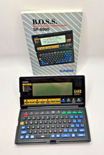 1989 Casio BOSS SF-8000 Business Organizer Scheduling System 64k Digital Diary picture
