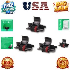 3 Pack Compatible Calculator Ink Ribbon for IR-40T,IR40T,CP13,MP-12D,PR42 - R... picture