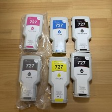 727 300ML Ink Cartridge Set for HP T1600, T2500 T2530PS, T920, T1530 picture