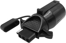 7-Pin Round to 4-Pin Trailer Adapter, with Anti-dust Cap picture