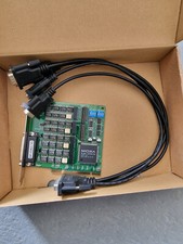 MOXA CP-134U V2 4-port RS-422/485 PCI multi-serial card with cable picture