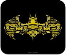 Rubber Mouse Pad Batman Logo Non-Slip 5mm Thickness Colorful, picture