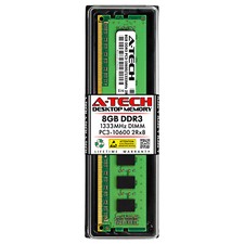 8GB DDR3 PC3-10600 DIMM (Replacement for Kingston KVR1333D3N9H/8G) Memory RAM picture