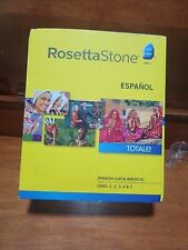 (N383)Rosetta Stone Español Spanish [Latin America] Level 1-2-3- 4 & 5 Set picture