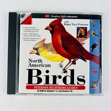 North American Birds Peterson Multimedia Guides PC CD-Rom picture