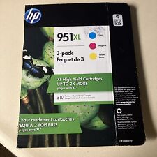HP 951XL Tricolor 2 Pack CR318BN Ink Magenta, Yellow OEM Genuine - 2020 picture