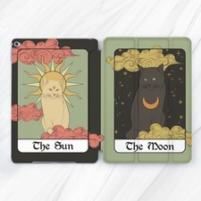 Sun Moon Tarot Card Cats Case For iPad 10.2 Air 13 11 Pro 13 Mini 7 6 10.2 10.9 picture