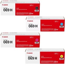 Canon 069H High Yield Toner Cartridge Set ( Cyan, Magenta, Yellow, Black ) picture