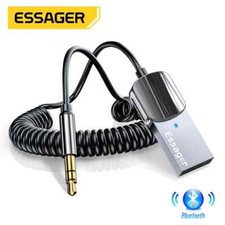 Essager Bluetooth Aux Adapter: USB to 3.5mm Car Audio Handsfree Kit picture