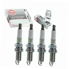 4 pc NGK V-Power Spark Plugs compatible with Honda CR-V 2.0L L4 1997-1998 picture