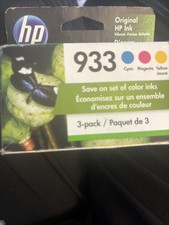 HP 933 Tri-Color Ink Cartridges - Cyan Magenta Yellow picture