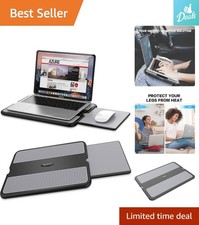 Compact Non-Slip Laptop Stand with Effective Heat Shield for Bed & Couch picture