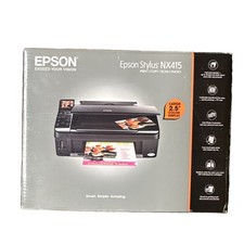Epson Stylus NX415 All-In-One Color Inkjet Printer New  Open Box No Ink. picture