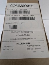 Commscope 760072956 HTK-19-SS-2U Cable Management Kit picture