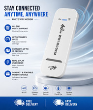 AUSHA LTE All SIM WiFi USB Data Card Portable Hotspot Dongle 150Mbps Travel Use picture