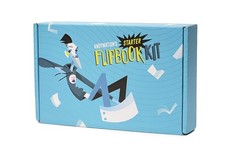 Official Andymation's Flipbook Starter Kit for Kids & Adults with LED Blue picture