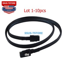 Lot 1-10x Internal Mini SAS SFF-8087 36Pin to Mini SAS SFF-8087 Cable 6Gbps 1M picture