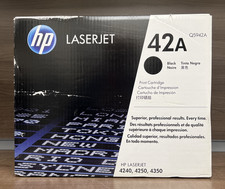 HP42A LaserJet 4240/4250/4350 Black Toner Cartridge Q5942A picture