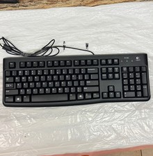 Logitech K120 USB Keyboard Wired Tested Working picture