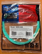 Tripp Lite N820-03M 10Gb Duplex Multimode 50/125 OM3 LSZH Fiber Patch Cable-10ft picture