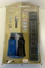 Monster 101624-00 MP GLD 600 Ultra HD 6-Outlet Gold Home Theater Kit Black/Gold  picture
