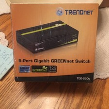 NEW TRENDnet  TEG (TEG-S50g) 5-Ports External Switch New In The Box picture