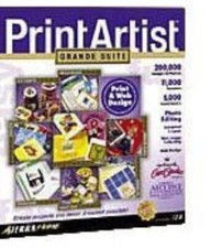Print Artist 12 Grande Suite PC CD create publish documents projects cards etc picture