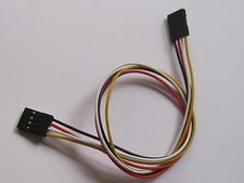 120 pcs Jumper wire Female to Female 4 Pin Pitch 2.54mm 4 colors Cable 30cm 12