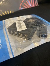 SinLoon RJ45 Network Splitter Adapter, Ethernet Black Female 1 to 3 picture