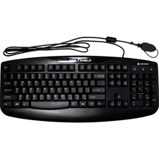 SILVER STORMIT™ Medical Grade Keyboard Washable Keyboard Dishwasher Safe picture