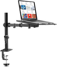 Laptop Notebook Desk Mount Stand, Adjustable Single Monitor Laptop Arm picture